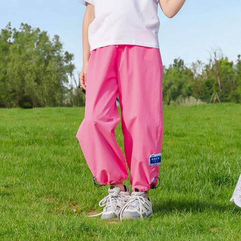 Cotton casual leggings anti-mosquito pants thin loose children's pants